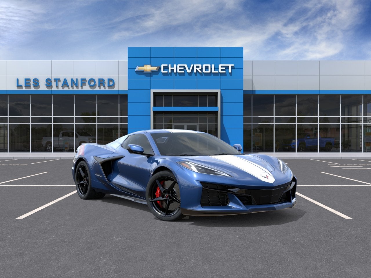 Admiral Blue Metallic 2027 Chevrolet Corvette Convertible Rear-Wheel Drive Automatic