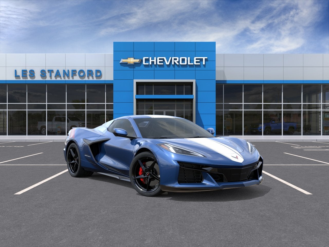Admiral Blue Metallic 2027 Chevrolet Corvette Convertible Rear-Wheel Drive Automatic