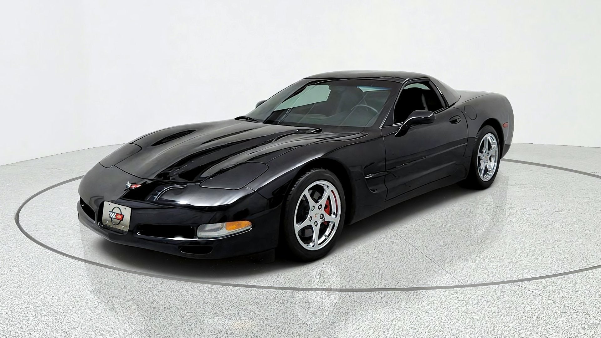 Black 2004 Chevrolet Corvette Coupe Rear-Wheel Drive Automatic