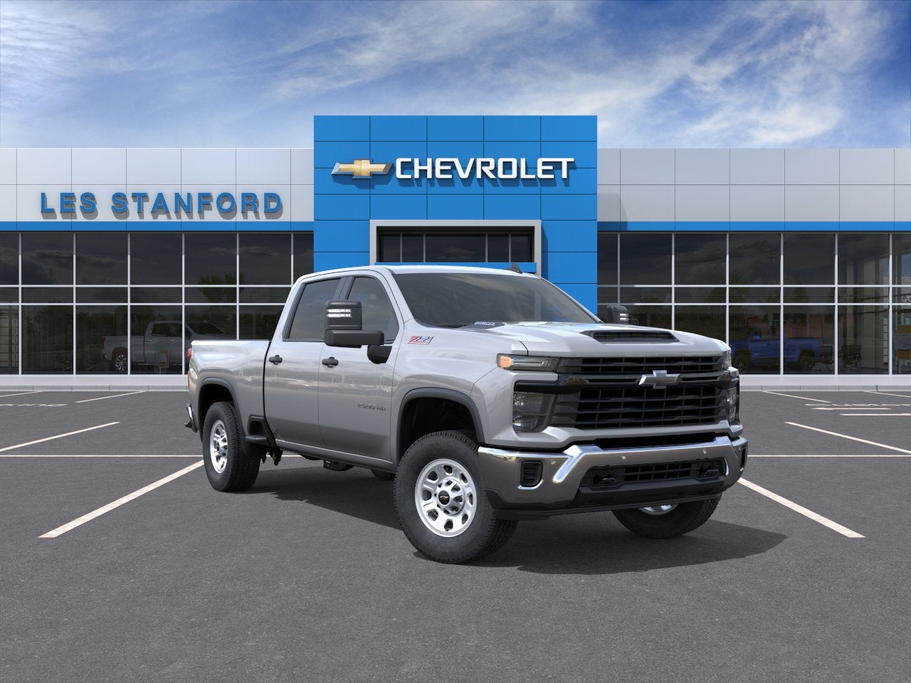 Sterling Gray Metallic 2026 Chevrolet Silverado 2500HD Pickup Truck Four-Wheel Drive Automatic