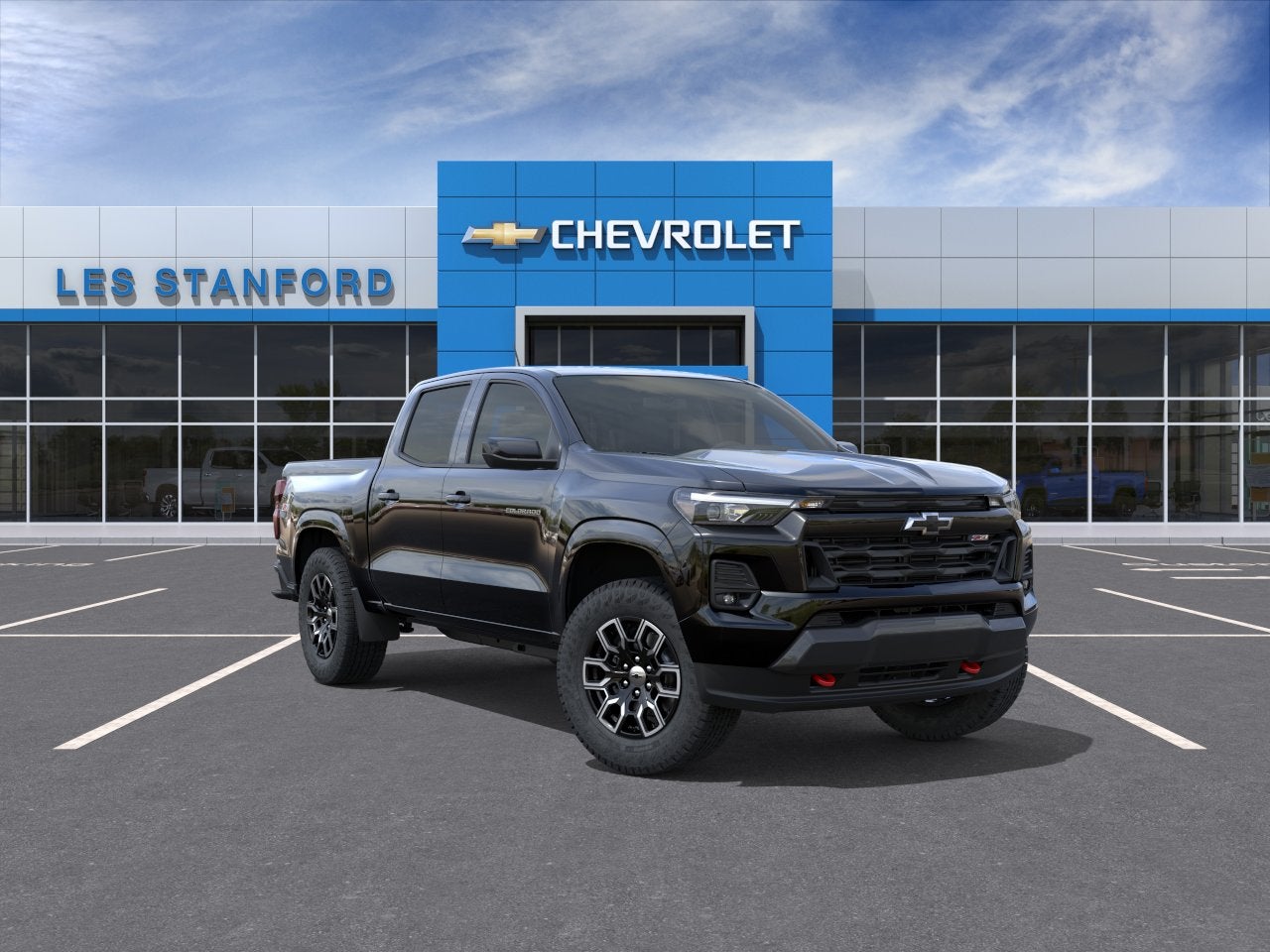 Black 2026 Chevrolet Colorado Pickup Truck Four-Wheel Drive Automatic