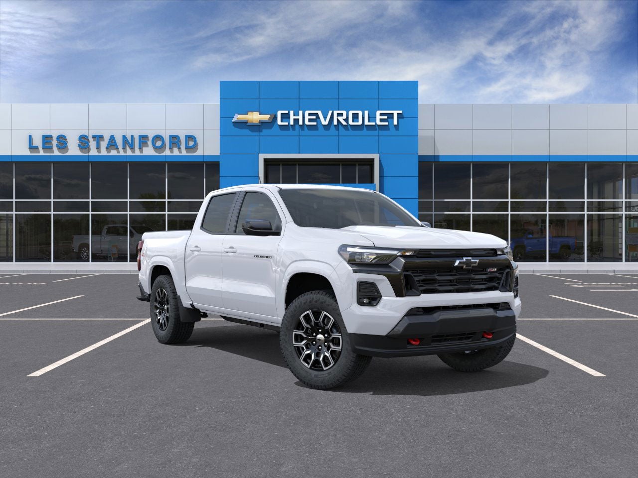Summit White 2026 Chevrolet Colorado Pickup Truck Four-Wheel Drive Automatic