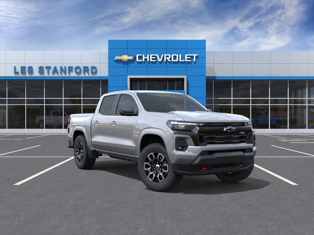 Sterling Gray Metallic 2026 Chevrolet Colorado Pickup Truck Four-Wheel Drive Automatic