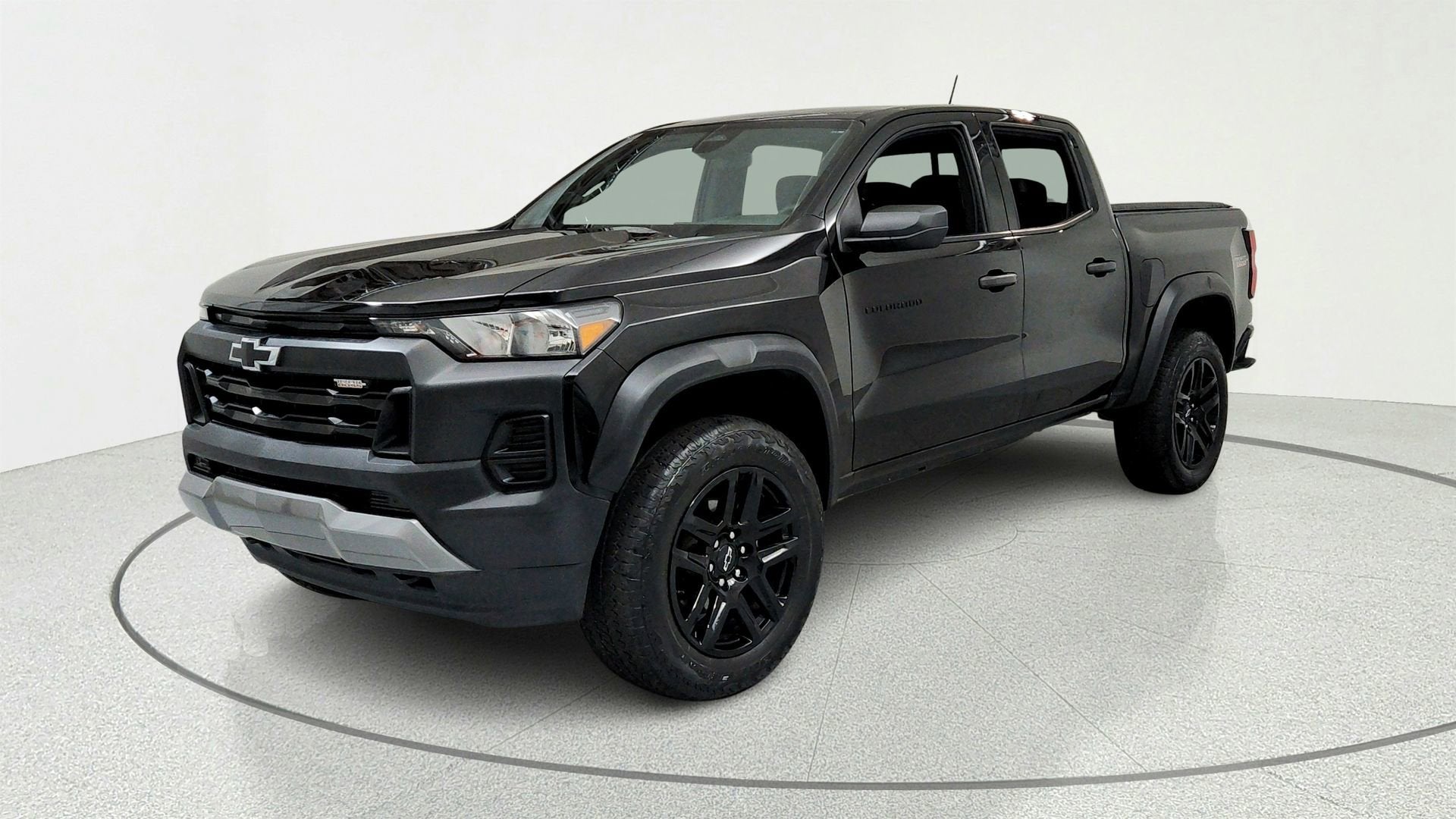 Black 2023 Chevrolet Colorado Trail Boss Crew Cab 4WD Pickup Truck Four-Wheel Drive Automatic