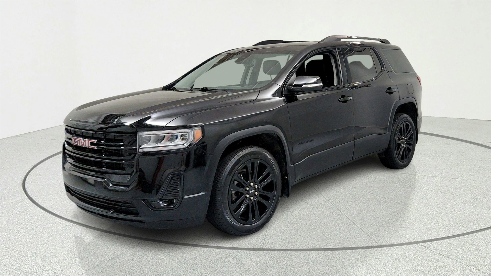 Black (Ebony Twilight Metallic) 2023 GMC Acadia SUV / Crossover Four-Wheel Drive Automatic
