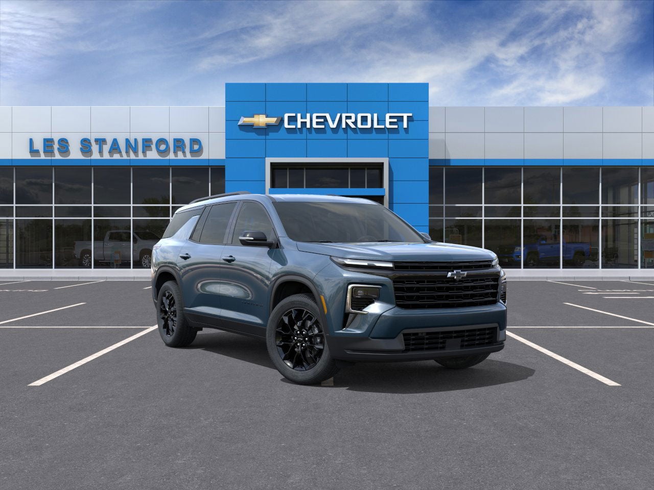 Lakeshore Blue Metallic 2026 Chevrolet Traverse SUV / Crossover Four-Wheel Drive Automatic