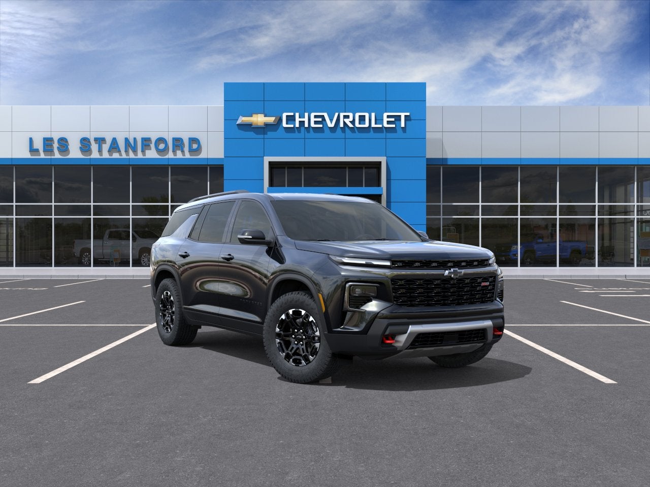 Mosaic Black Metallic 2027 Chevrolet Traverse SUV / Crossover Four-Wheel Drive Automatic