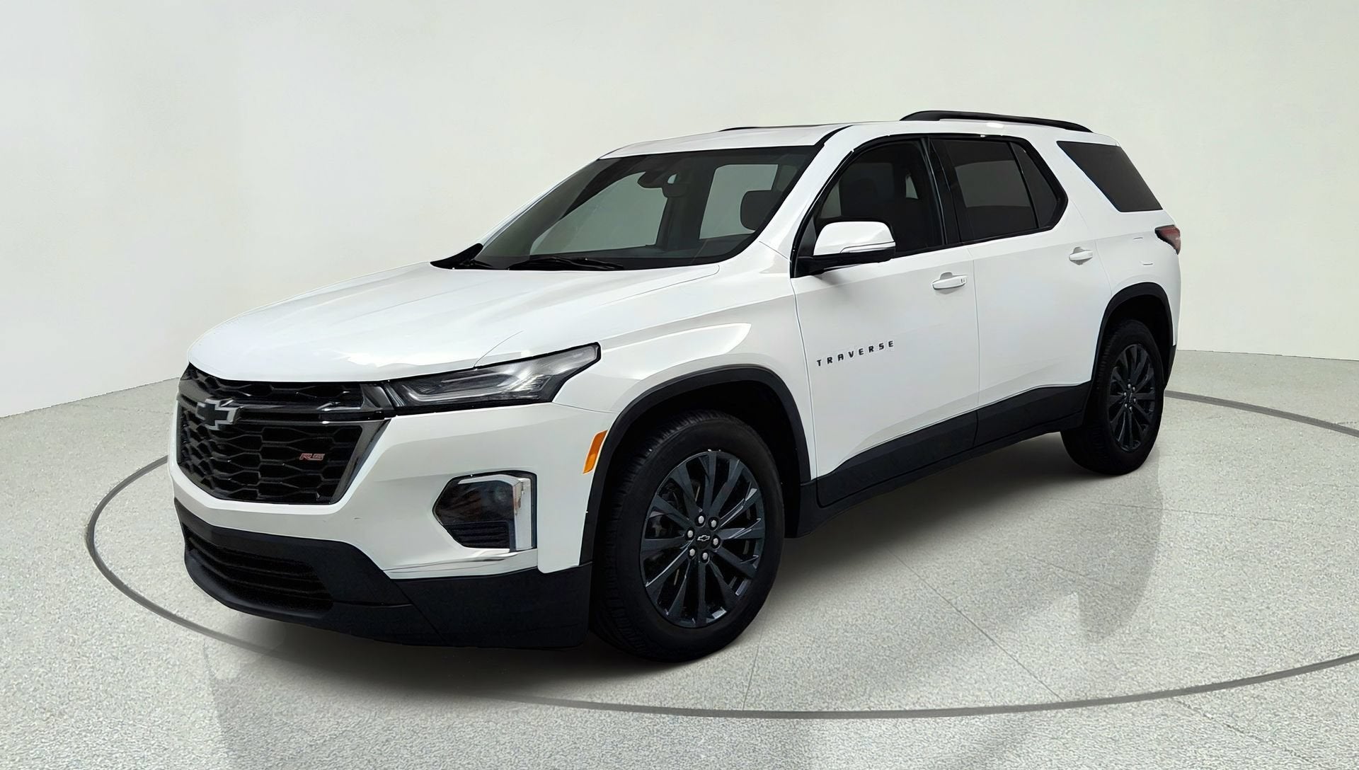 Summit White 2023 Chevrolet Traverse SUV / Crossover Four-Wheel Drive Automatic