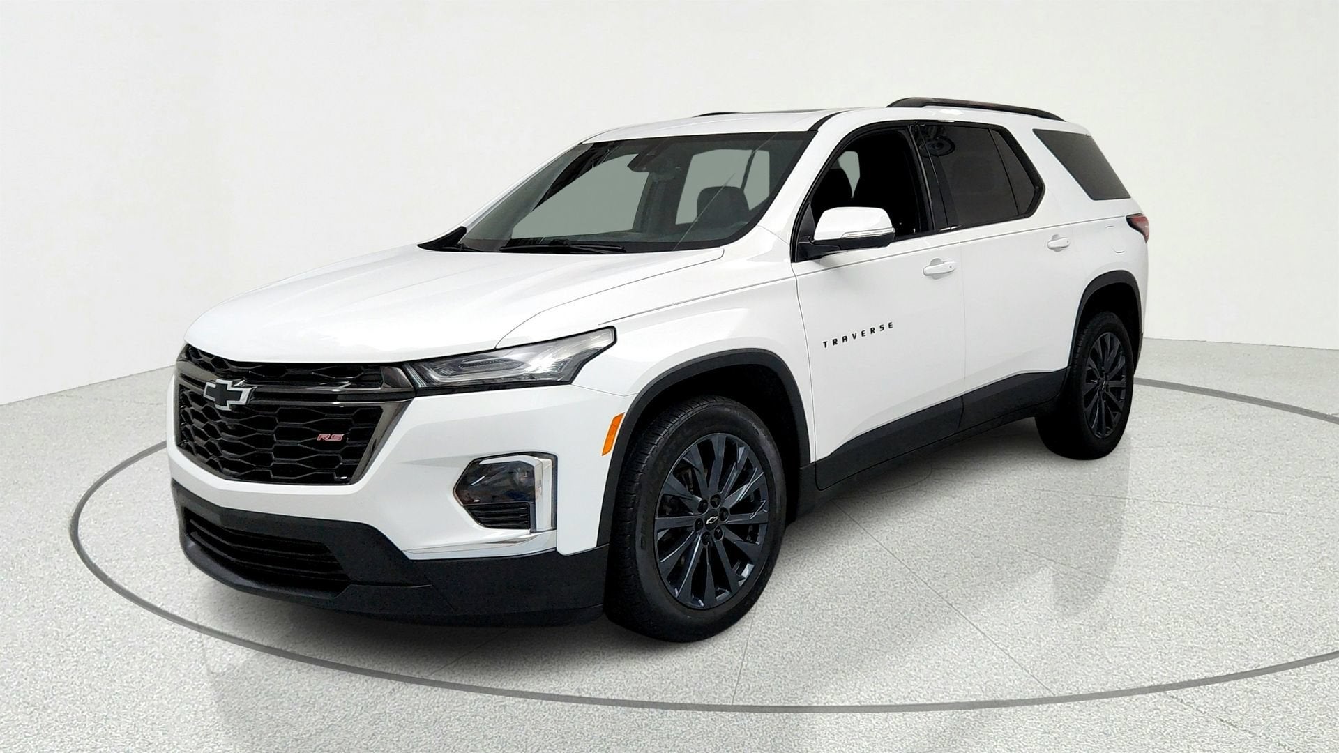 Summit White 2023 Chevrolet Traverse SUV / Crossover Four-Wheel Drive Automatic