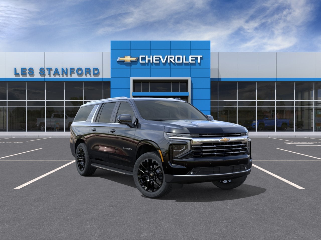 Black 2026 Chevrolet Suburban SUV / Crossover Four-Wheel Drive Automatic