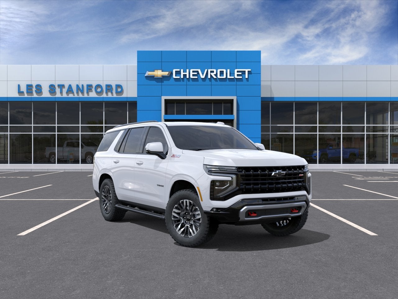 Summit White 2026 Chevrolet Tahoe SUV / Crossover Four-Wheel Drive Automatic