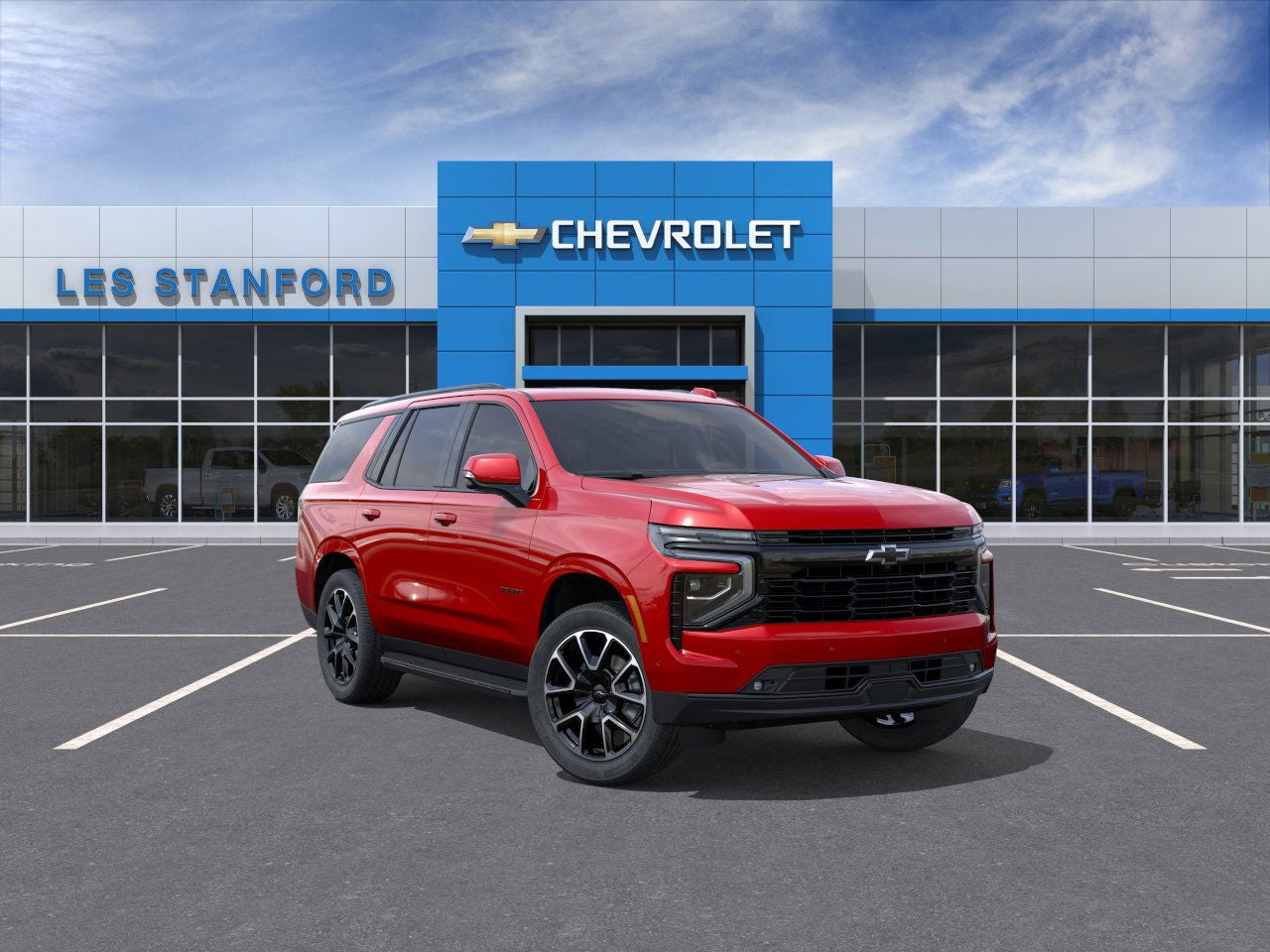 Radiant Red Tintcoat 2026 Chevrolet Tahoe SUV / Crossover Four-Wheel Drive Automatic