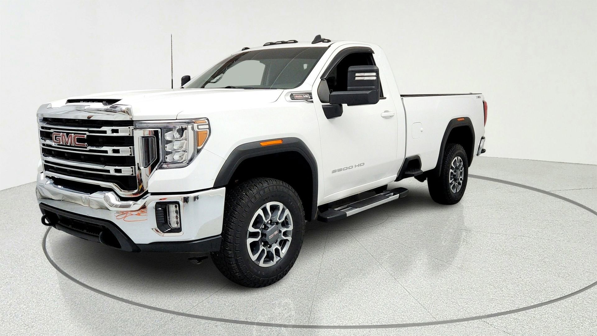 Summit White 2022 GMC Sierra 2500HD SLE LB 4WD Pickup Truck Four-Wheel Drive Automatic