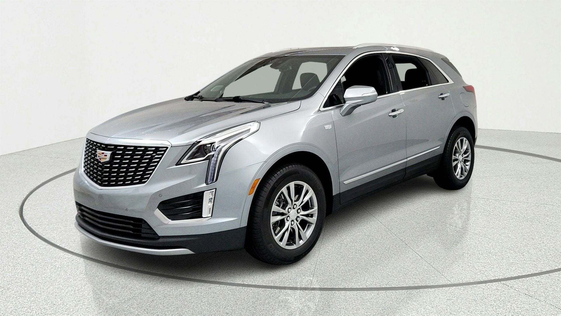 Argent Silver Metallic 2023 Cadillac XT5 Premium Luxury AWD SUV / Crossover Four-Wheel Drive Automatic
