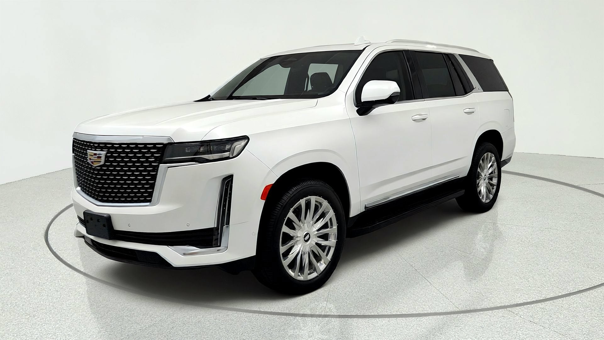 Crystal White Tricoat 2022 Cadillac Escalade SUV / Crossover Four-Wheel Drive Automatic