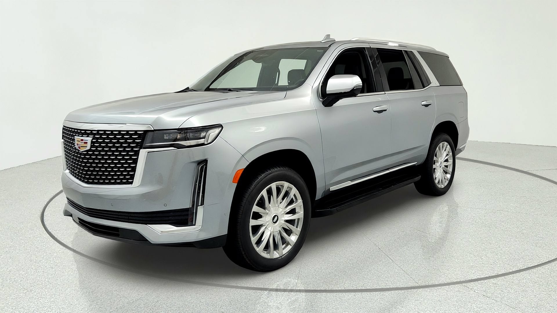 Argent Silver Metallic 2024 Cadillac Escalade SUV / Crossover Four-Wheel Drive Automatic