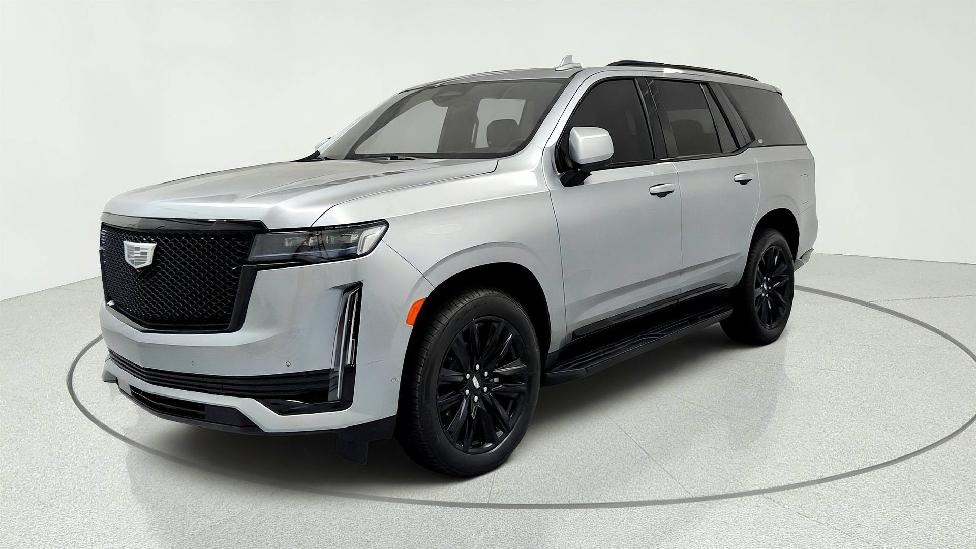 Argent Silver Metallic 2023 Cadillac Escalade SUV / Crossover Four-Wheel Drive Automatic