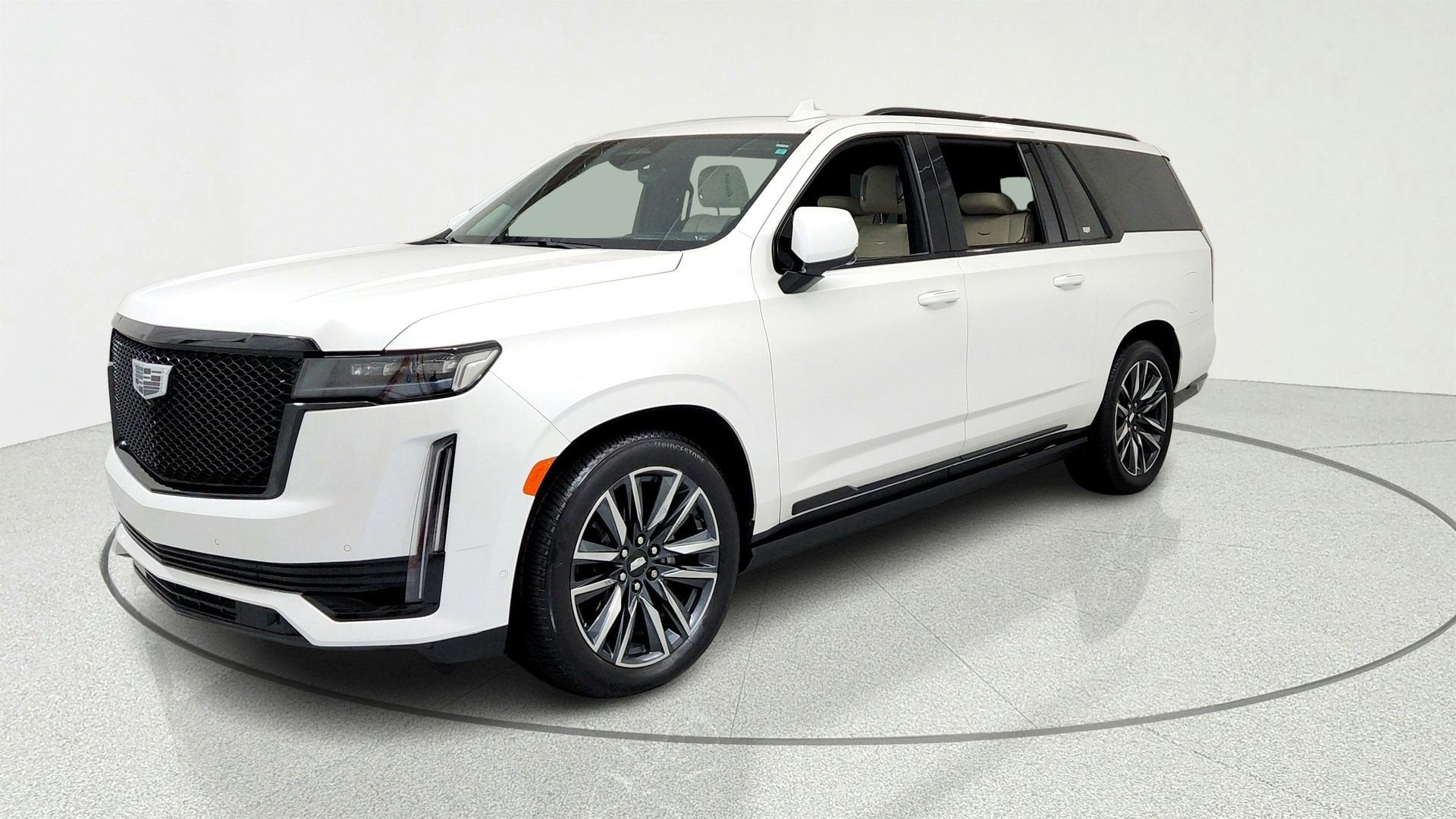 Crystal White Tricoat 2023 Cadillac Escalade ESV Sport 4WD SUV / Crossover Four-Wheel Drive Automatic