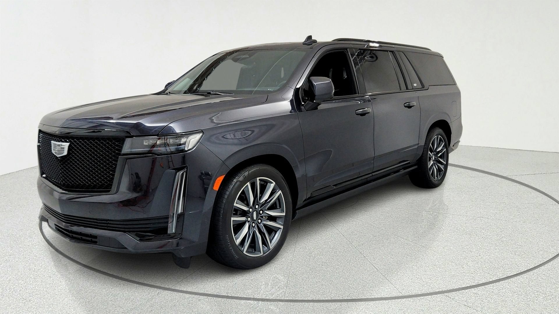 Galactic Gray Metallic 2023 Cadillac Escalade ESV SUV / Crossover Four-Wheel Drive Automatic