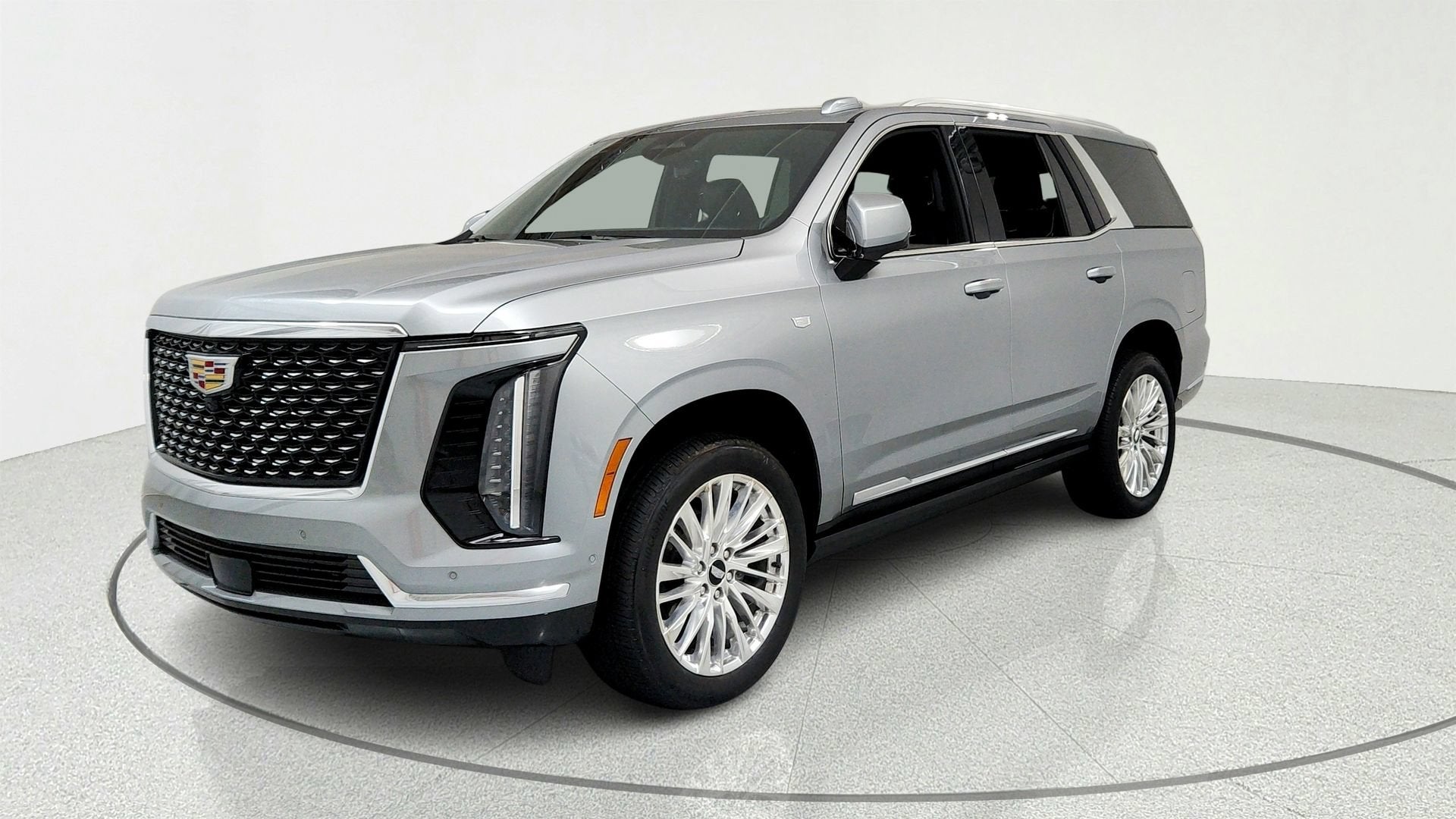 Argent Silver Metallic 2025 Cadillac Escalade SUV / Crossover Four-Wheel Drive Automatic