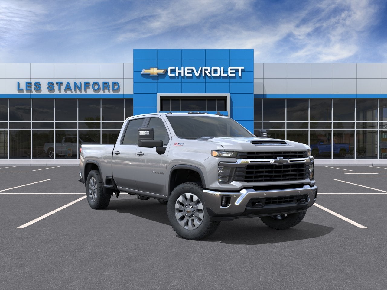 Sterling Gray Metallic 2026 Chevrolet Silverado 2500HD Pickup Truck Four-Wheel Drive Automatic