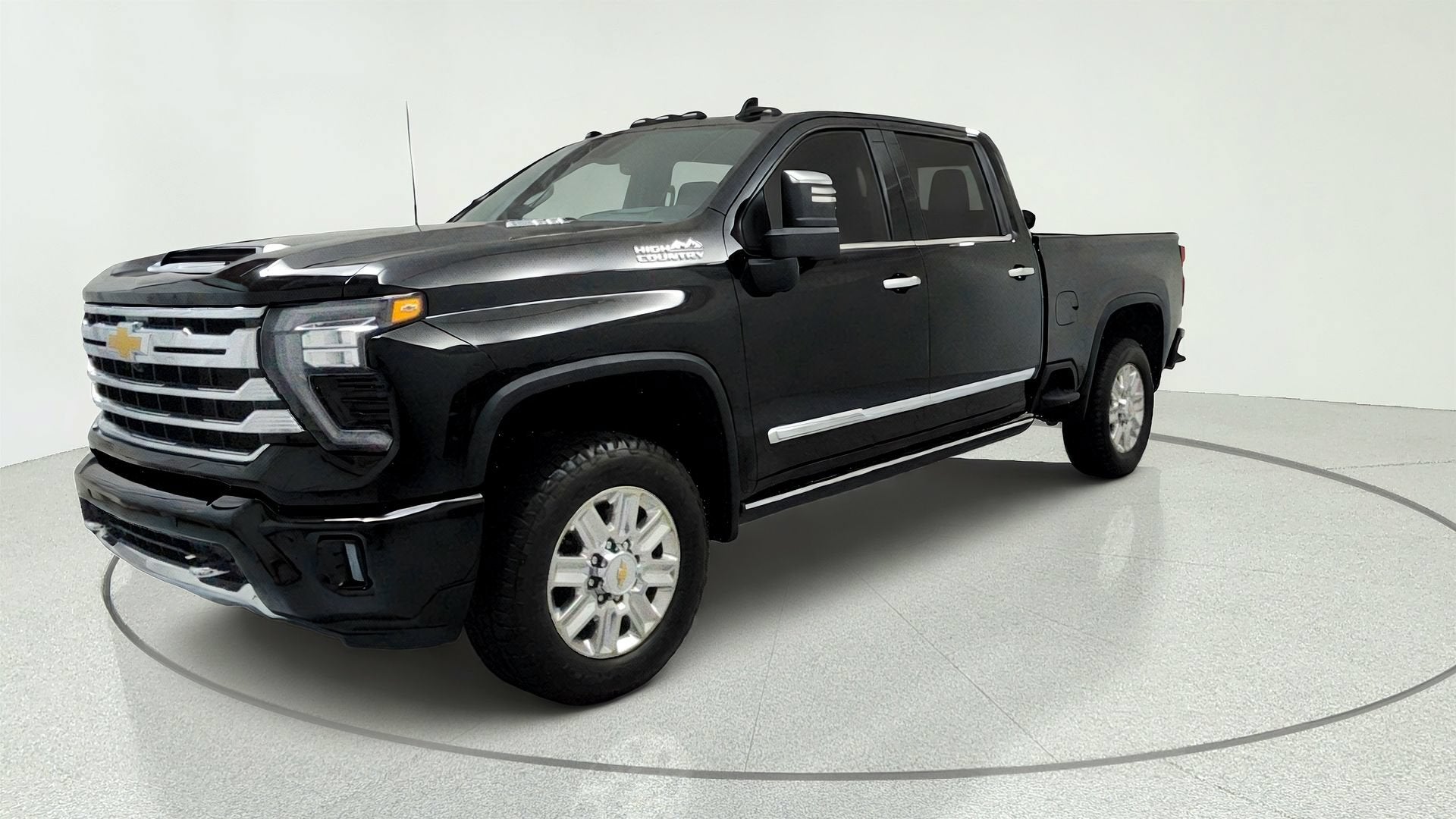 Black 2025 Chevrolet Silverado 2500HD Pickup Truck Four-Wheel Drive Automatic