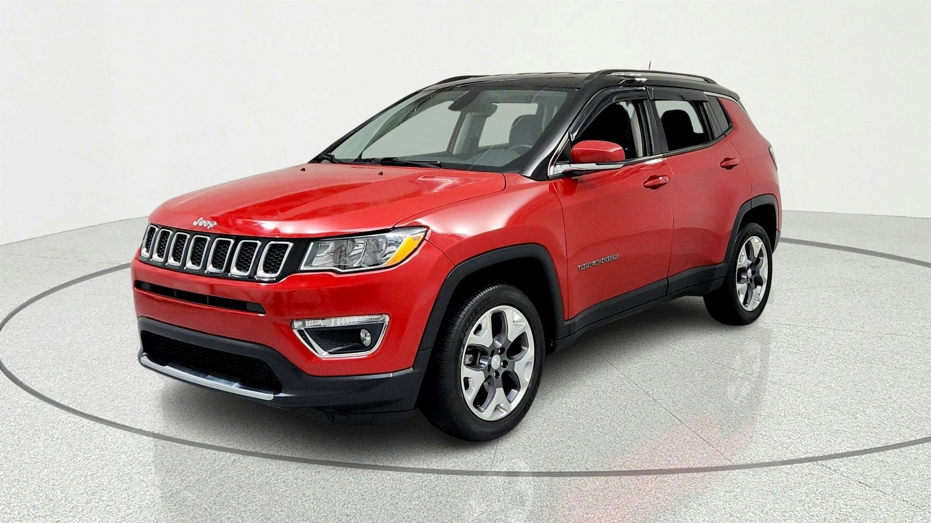 Red 2020 Jeep Compass Limited 4WD SUV / Crossover Four-Wheel Drive 