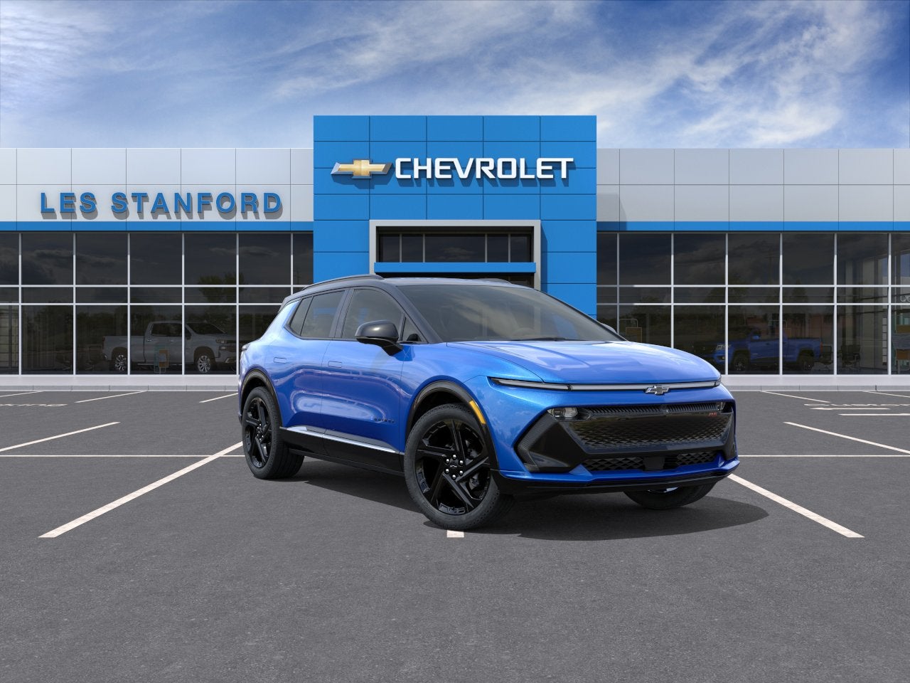 Riptide Blue Metallic 2026 Chevrolet Equinox EV SUV / Crossover Front-Wheel Drive Automatic