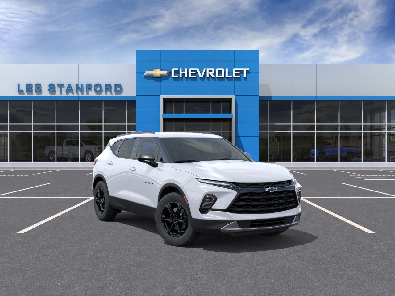 Summit White 2026 Chevrolet Blazer SUV / Crossover  Automatic