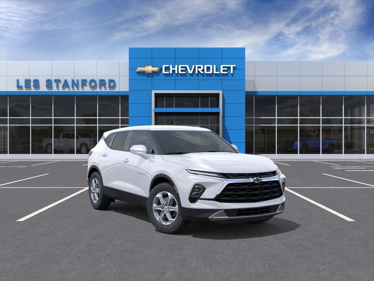 Summit White 2026 Chevrolet Blazer SUV / Crossover  Automatic
