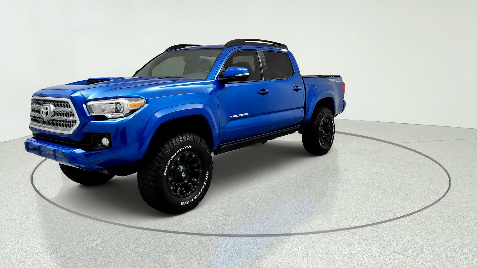 Blue 2017 Toyota Tacoma Pickup Truck  