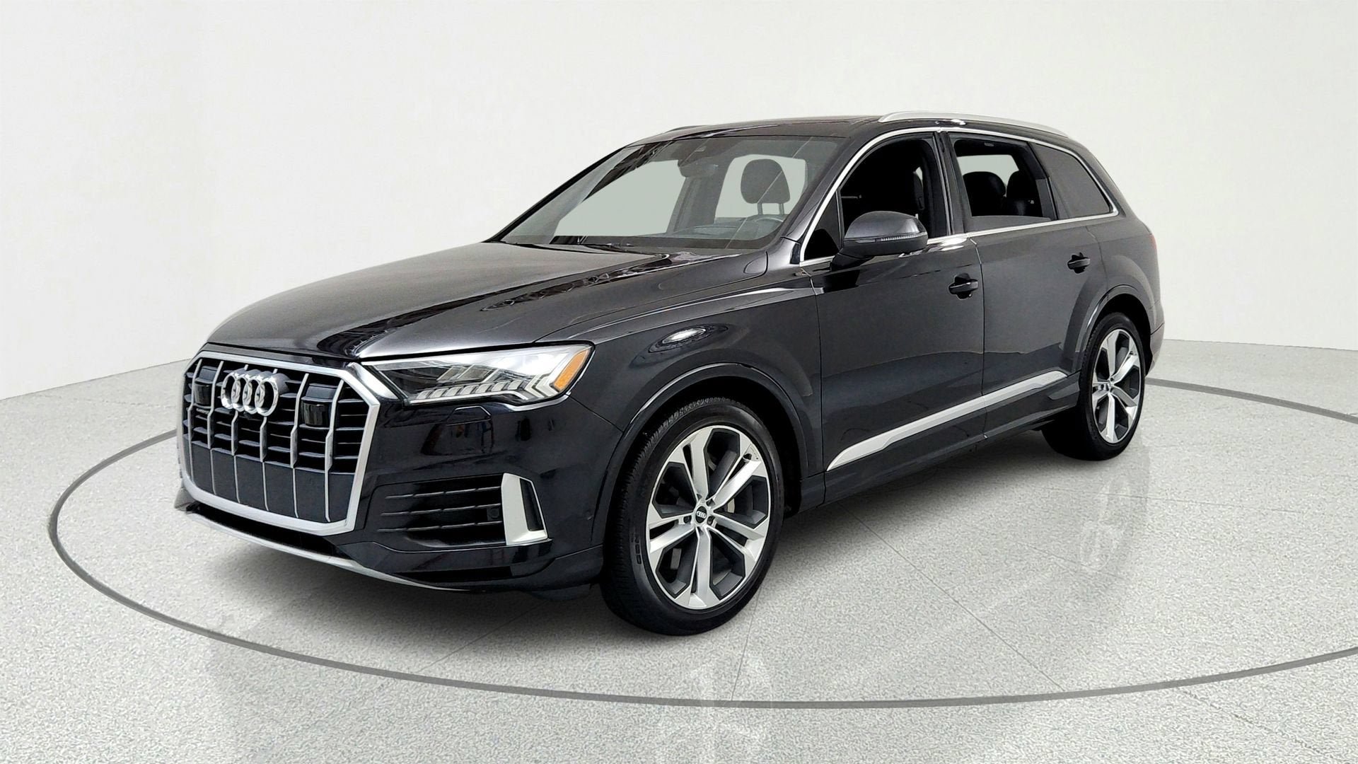 Black 2021 Audi Q7 SUV / Crossover All-Wheel Drive 8-Speed Automatic