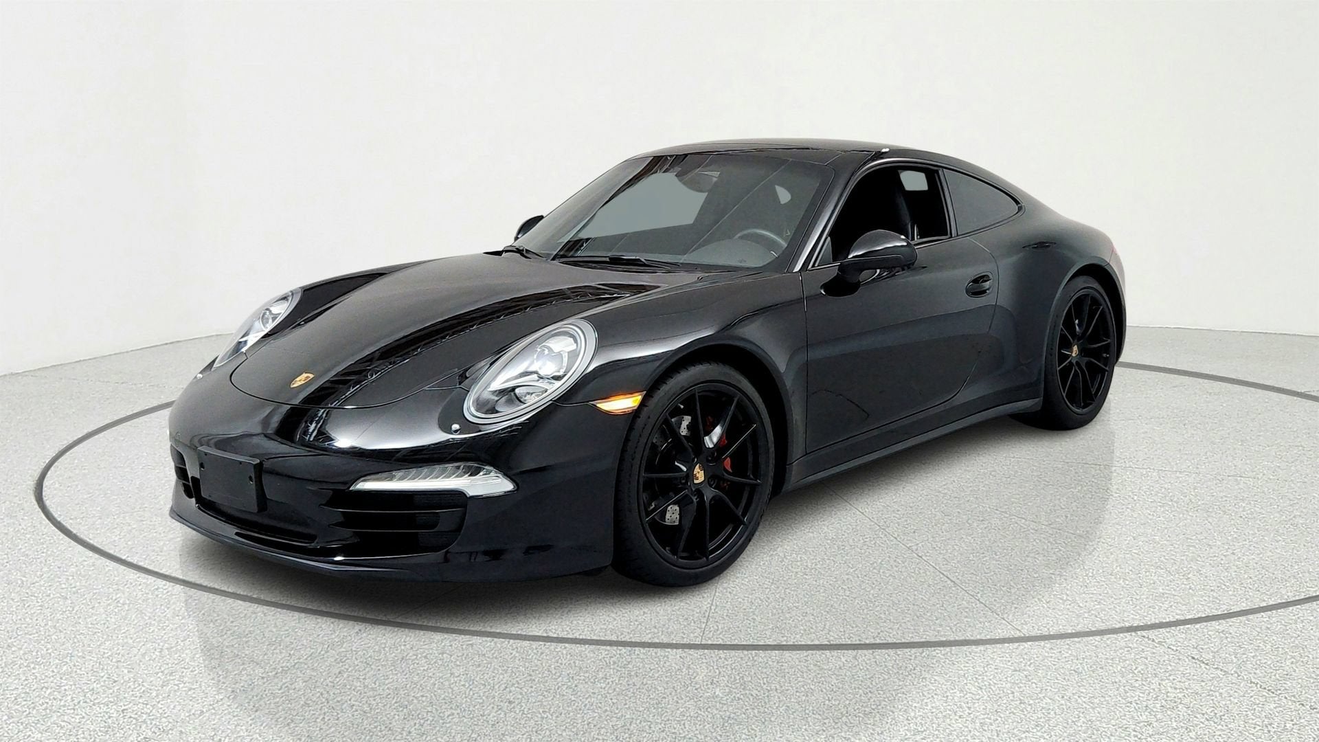 Black 2014 Porsche 911 Coupe All-Wheel Drive 