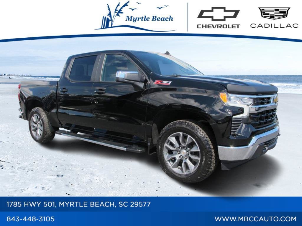Black LT Gasoline 4WD Automatic 2026 Chevrolet Silverado 1500 LT Crew Cab Pickup