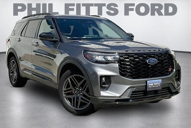 Carbonized Gray Metallic 2026 Ford Explorer SUV / Crossover All-Wheel Drive Automatic