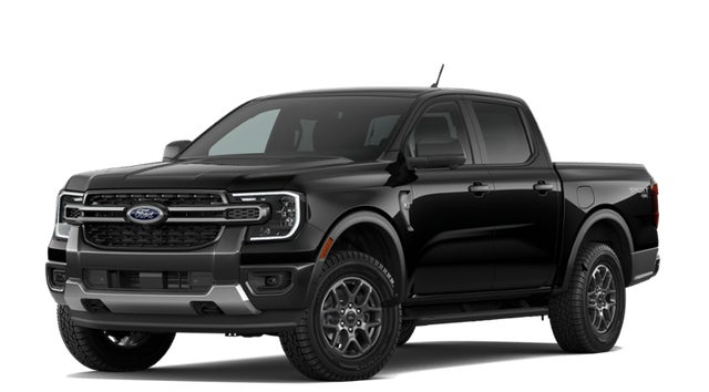 Shadow Black 2026 Ford Ranger Pickup Truck Four-Wheel Drive Automatic