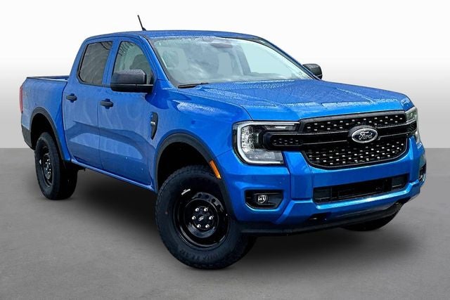 Velocity Blue Metallic 2026 Ford Ranger XL SuperCrew 4WD Pickup Truck Four-Wheel Drive Automatic