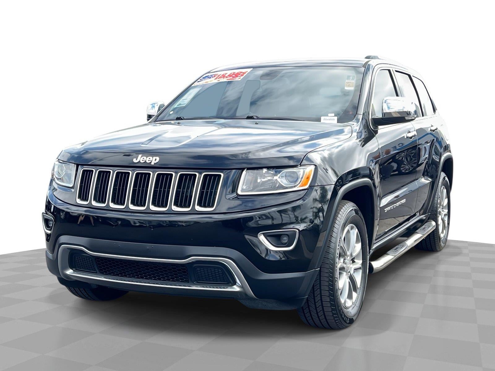 Brilliant Black Crystal Pearlcoat 2015 Jeep Grand Cherokee SUV / Crossover 4X2 Automatic