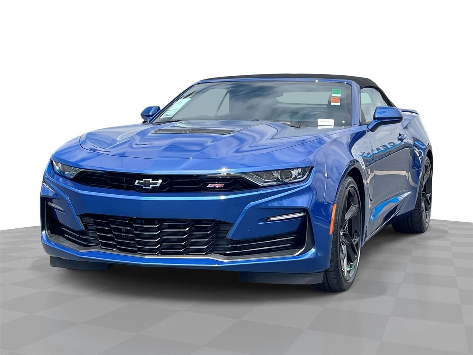 Riverside Blue Metallic 2023 Chevrolet Camaro Convertible Rear-Wheel Drive Manual