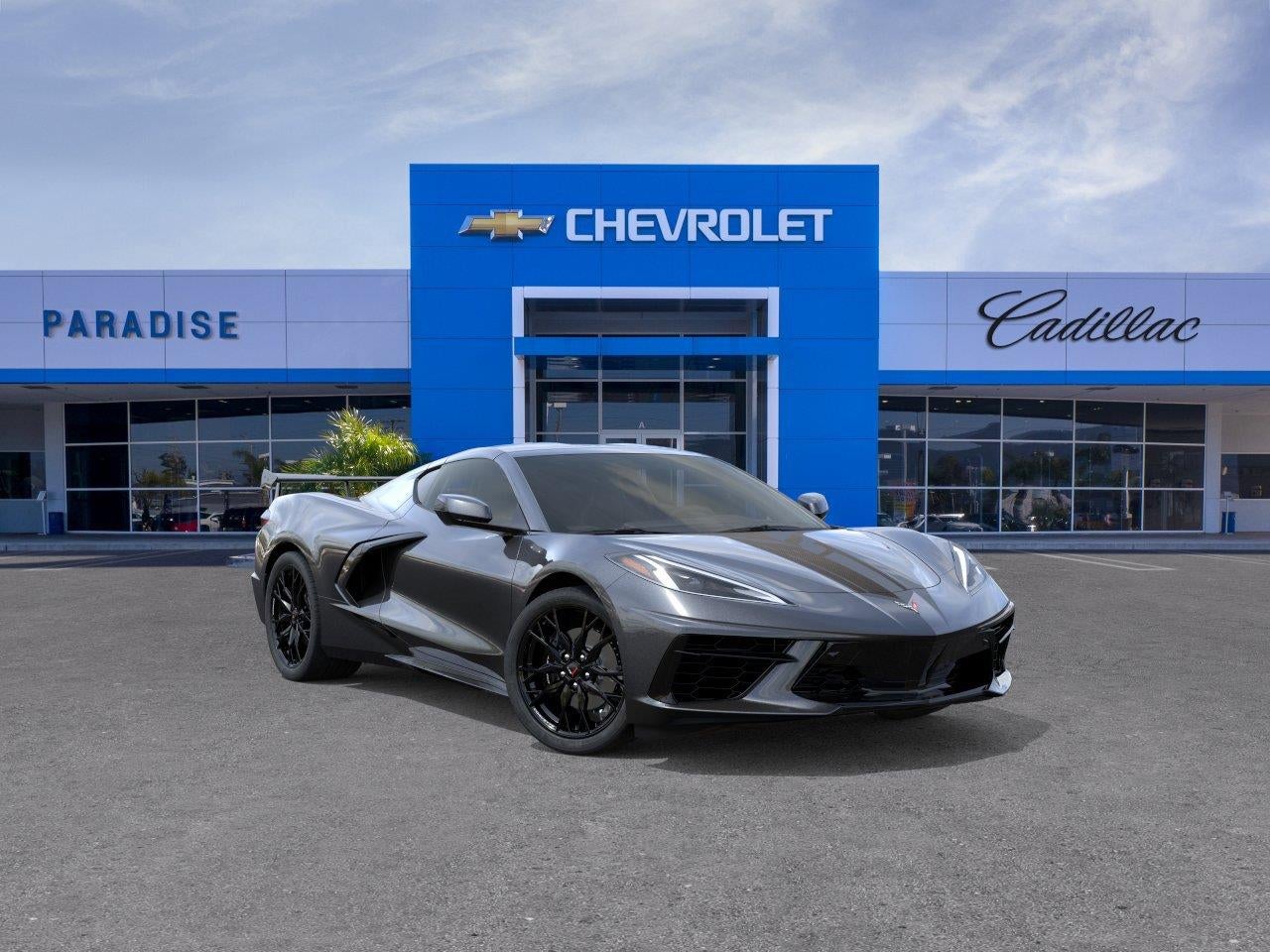 Pitch Gray Metallic 2027 Chevrolet Corvette Coupe Rear-Wheel Drive Automatic