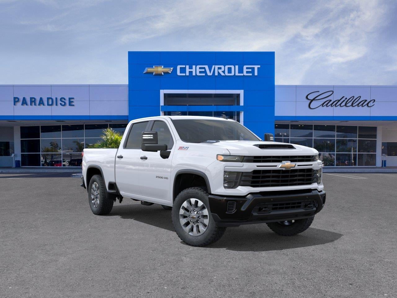 Summit White 2026 Chevrolet Silverado 2500HD Pickup Truck Four-Wheel Drive Automatic