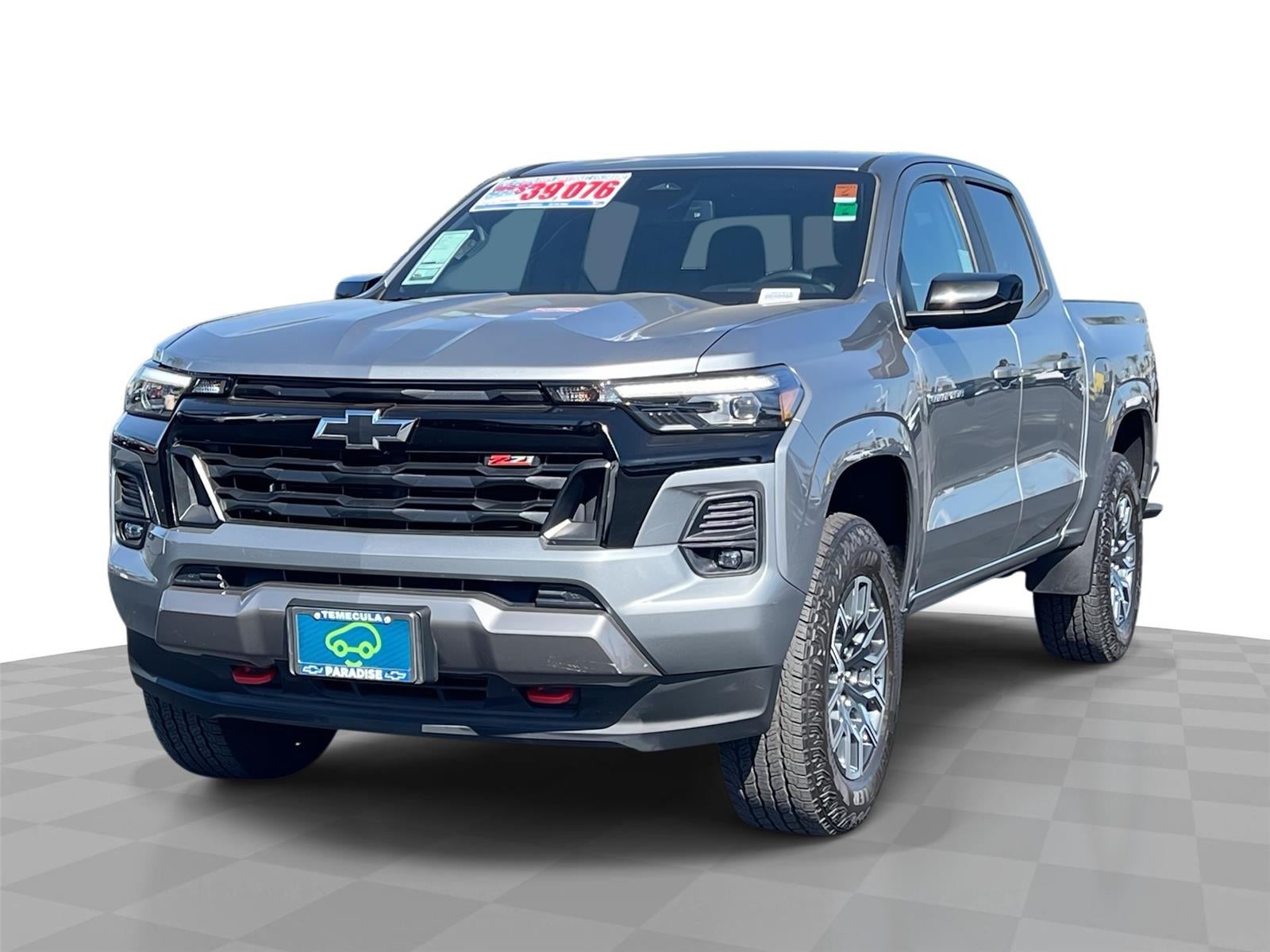 Sterling Gray Metallic 2024 Chevrolet Colorado Pickup Truck Four-Wheel Drive Automatic