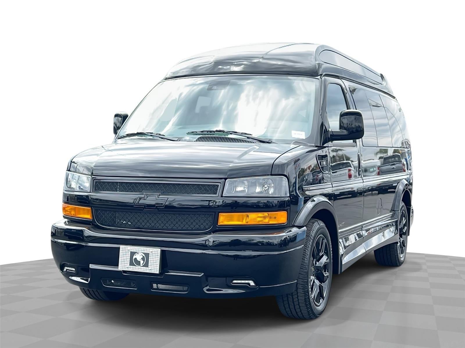 Black 2026 Chevrolet Express Cargo Van Rear-Wheel Drive Automatic