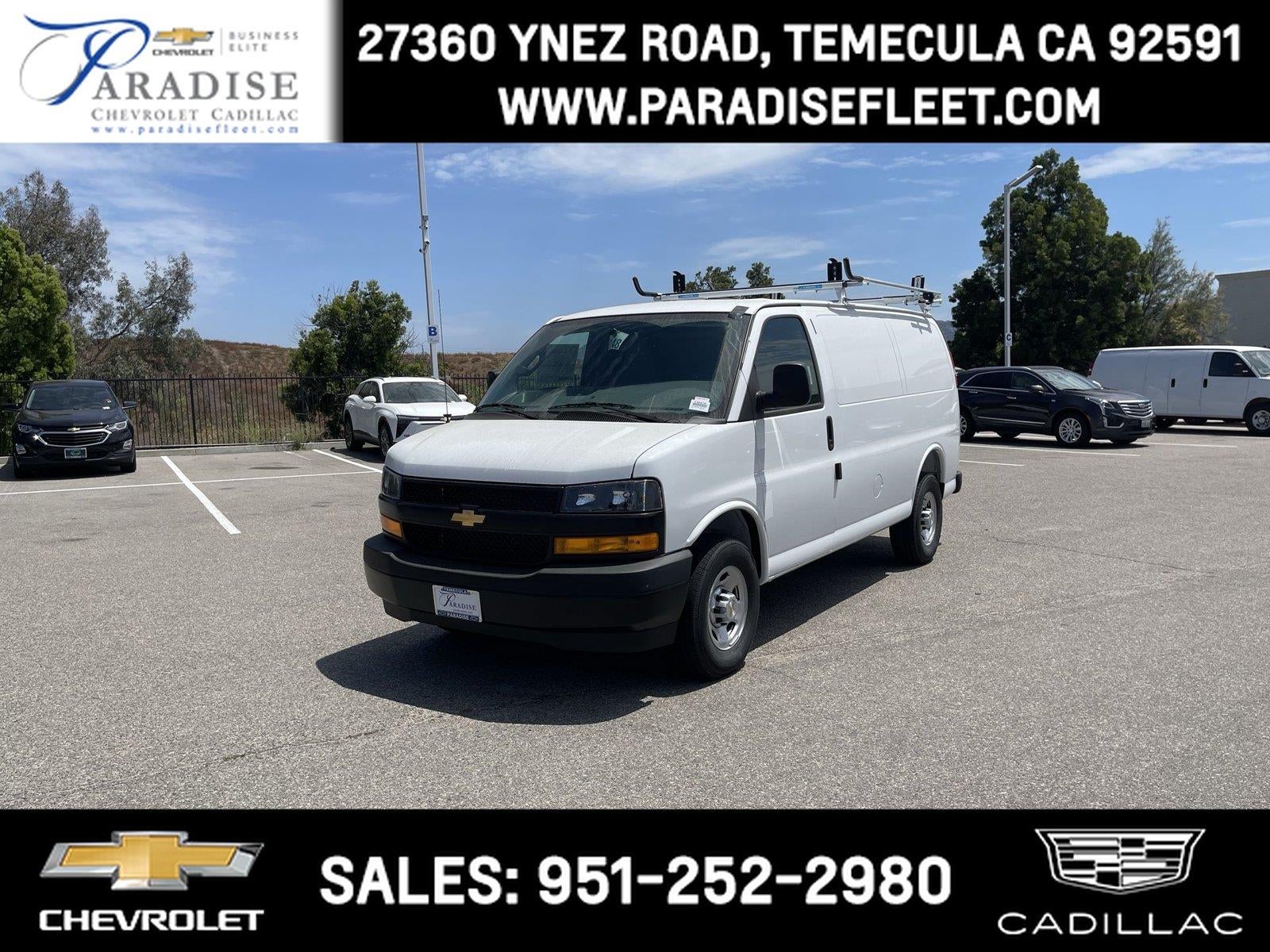 Summit White 2026 Chevrolet Express Cargo Van Rear-Wheel Drive Automatic