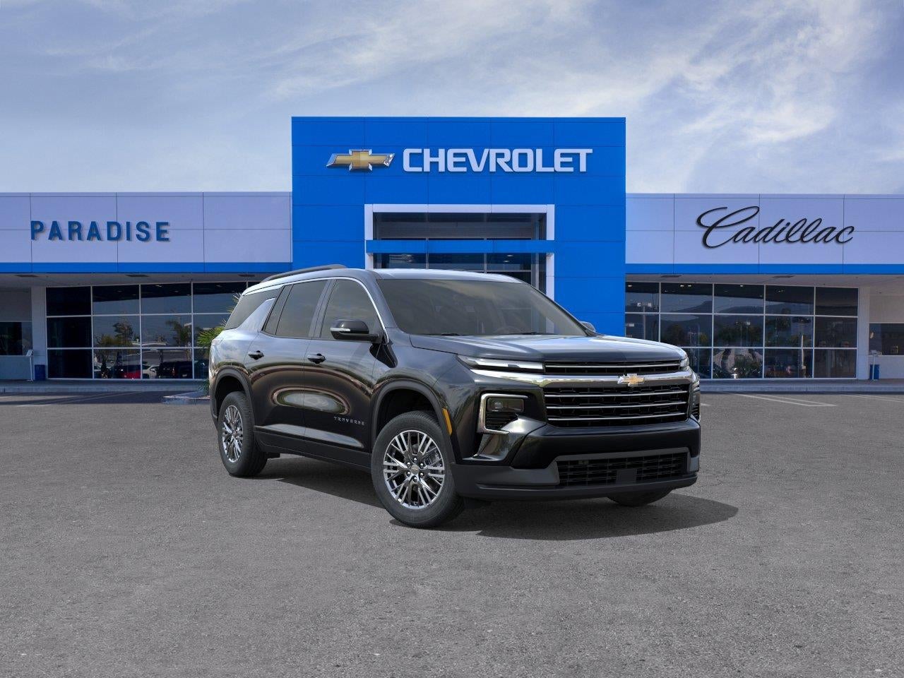 Mosaic Black Metallic 2026 Chevrolet Traverse SUV / Crossover Front-Wheel Drive Automatic