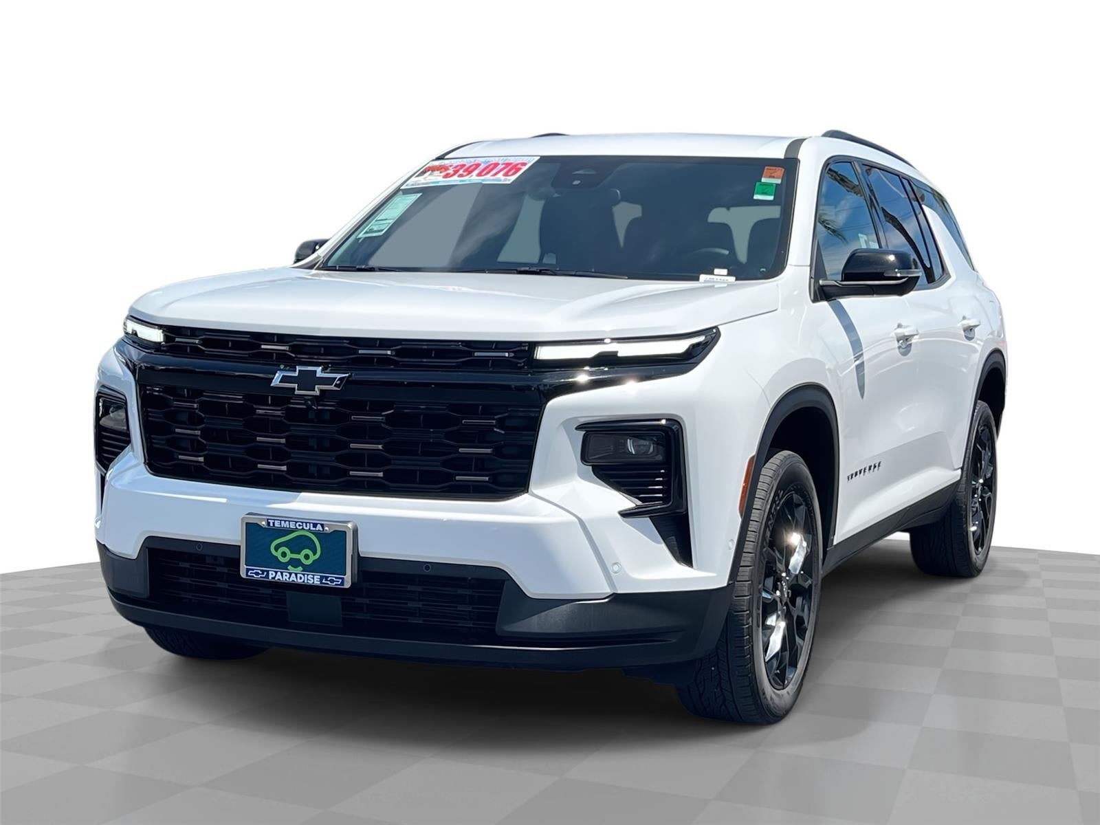 Summit White 2024 Chevrolet Traverse SUV / Crossover Front-Wheel Drive Automatic