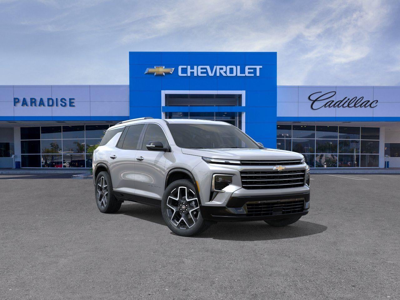 Sterling Gray Metallic 2026 Chevrolet Traverse SUV / Crossover Four-Wheel Drive Automatic