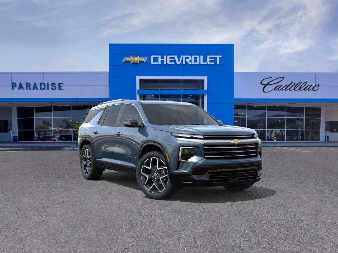 Lakeshore Blue Metallic 2026 Chevrolet Traverse SUV / Crossover Four-Wheel Drive Automatic