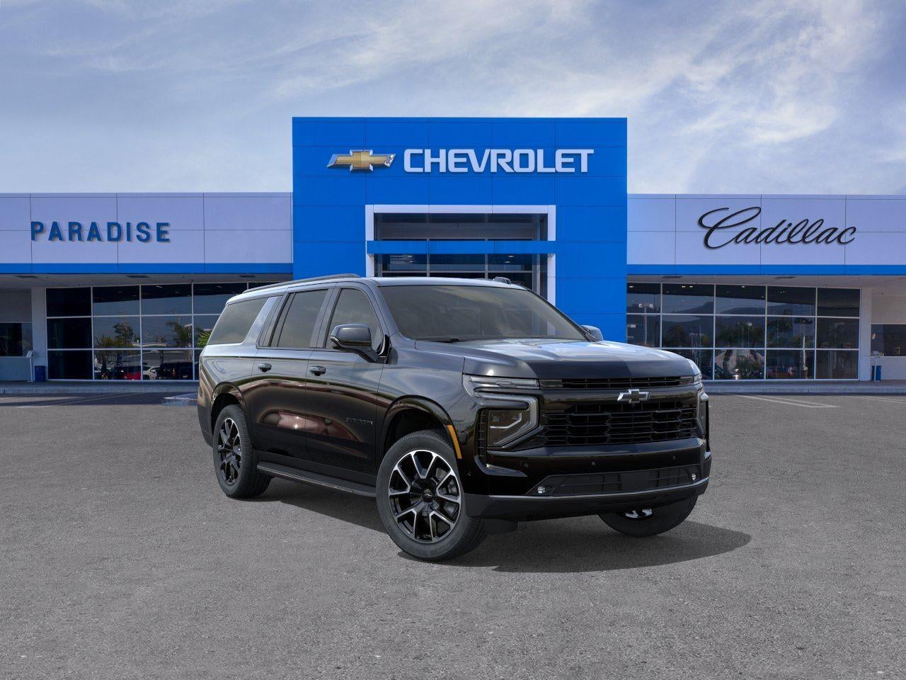 Black 2026 Chevrolet Suburban RST 4WD SUV / Crossover Four-Wheel Drive Automatic