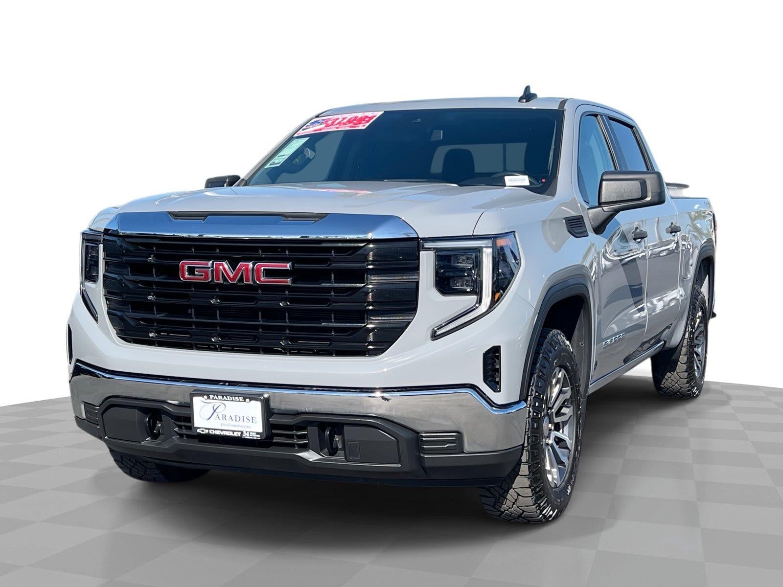 Thunderstorm Gray 2024 GMC Sierra 1500 Pickup Truck Four-Wheel Drive Automatic